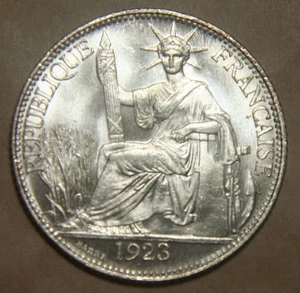 1923 French Indo-China 20 Cents KM# 17.1- No Reserve! - Bild 1 von 2