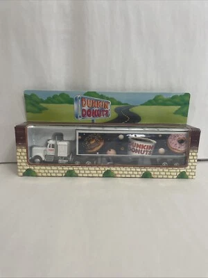 Dunkin Donuts Semi Tractor & Trailor,1:43,1995,original box.new! - Image 1 of 4