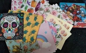 ENORME JOBLOT 300+ tovaglioli misti per decoupage artigianato ecc tutti i tipi - Foto 1 di 5