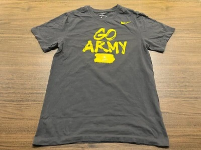 Army Black Knights “Go Army” Men’s Gray T-Shirt - Nike - Small - Image 1 of 2