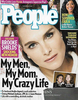 People Magazine November 24 2014 Brooke Shields Neil Patrick Harris Mark Schultz - Image 1 of 2