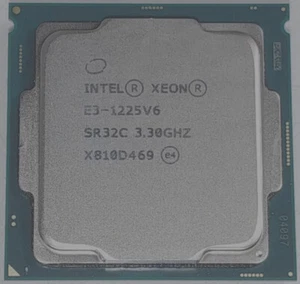 Intel Xeon E3-1225 v6 3.30GHz 4-Core LGA1151 Kaby Lake-S CPU SR32C Server - Picture 1 of 2