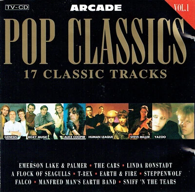 (CD) Pop Classics - Vol. 1 - Steve Miller, Falco, T-Rex, Yazoo, Genesis, u.a. - Bild 1 von 2