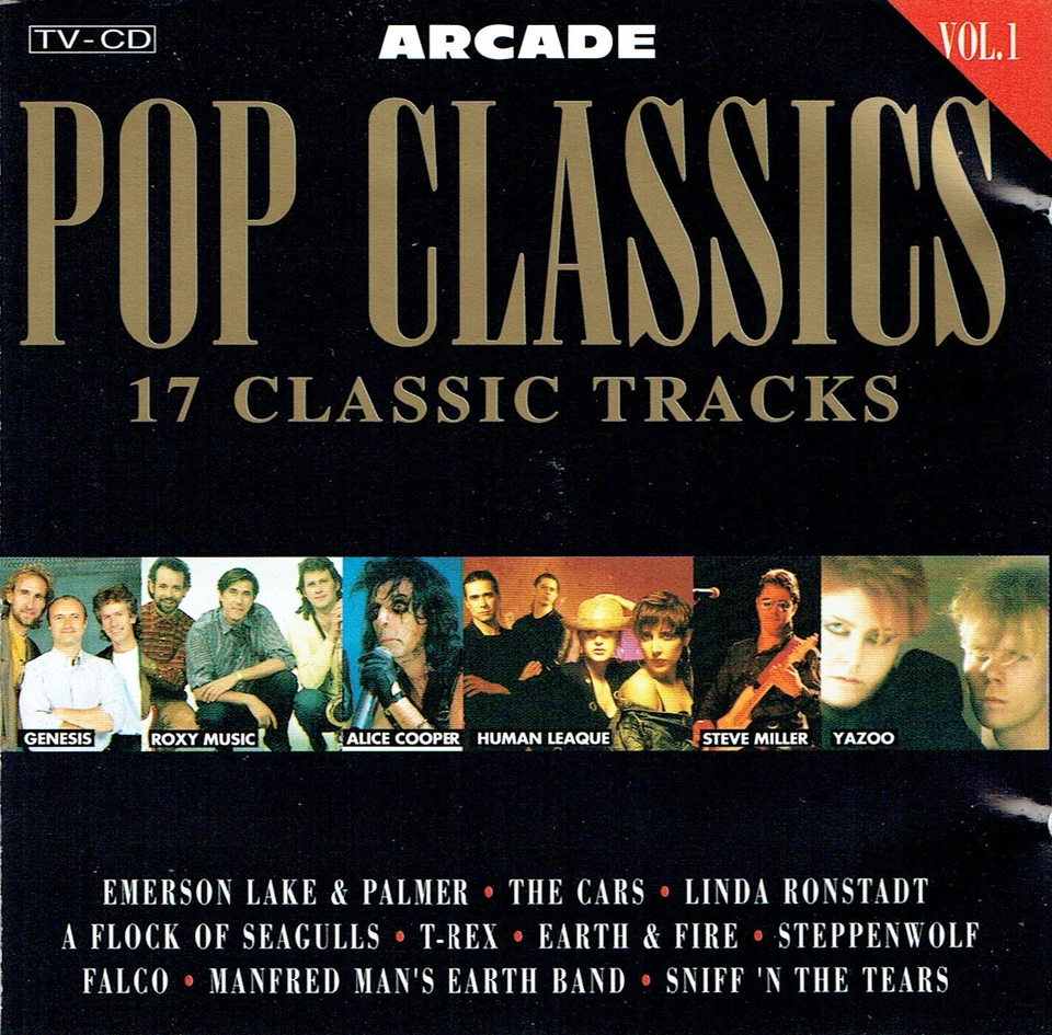 (CD) Pop Classics - Vol. 1 - Steve Miller, Falco, T-Rex, Yazoo, Genesis, u.a. - Bild 1 von 2