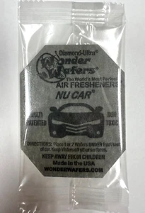 24~ Wonder Wafers~ "NU Car " INDIVIDUALLY WRAPPED Air Freshener - Picture 1 of 1