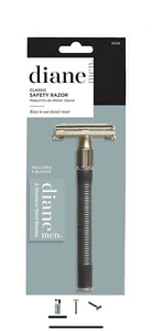 Double Edge Razor Classic Style Safety Shaver Ft +5 Blade Box - Picture 1 of 1