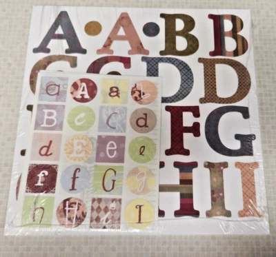 Creative Memories ABC  Monograms Giant Letters Small Letters - Image 1 of 3