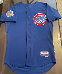 Camiseta deportiva azul antiguo majestuosa auténtica emitida por el equipo raro 42/M+ - Imagen 1 de 13