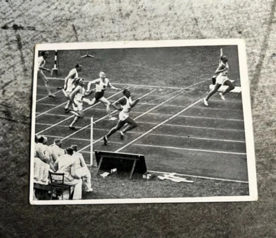 PET CREMER OLYMPIA OLYMPICS 1936 JESSE OWENS ROOKIE RC #2 imagen 2 Foto 1 de 2