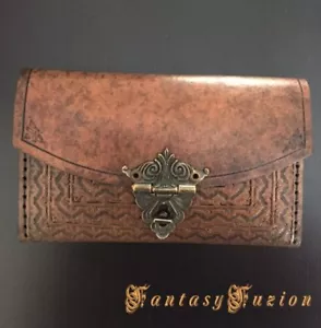 Victorian Medieval Vintage Classy Leather Pouch Case Wallet Iphone Custom Sizes - Bild 1 von 2