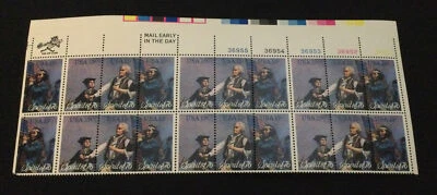 20 USPS Stamps 13 Cent American Bicentennial Spirit of 76 - Scott 1629,30,31 MNH - Image 1 of 3