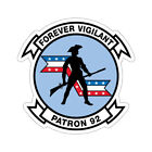 VP 92 Forever Vigilant Patron 92 (US Navy) AUFKLEBER Vinyl gestanztes Aufkleber