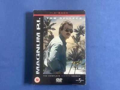 Magnum P I DVD  -The Complete Eighth Season -Tom Selleck  Brand New Sealed - Image 1 of 2