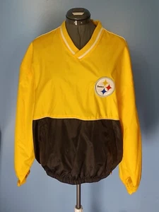 G-III NFL Pittsburgh Steelers Rain Sweater/Pullover  Black & Yellow Size Medium  - Picture 1 of 7