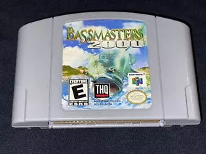 BASS Masters 2000 GRAY (Nintendo 64, 1999) Cleaned / Tested / Authentic N64 - Picture 1 of 4