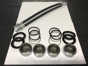 New Type 14 Triumph Spitfire MKIII, MKIV & 1500 Brake Caliper Rebuild Kit x2 - Picture 1 of 2