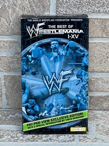 WWF WWE Best of Wrestlemania I -XV VHS 2000 - Bild 1 von 4