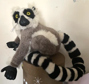 Discover Channel lebensgroßer realistischer Plüsch Stofftier Ringelschwanz Affe 14 Zoll Schwanz 26 Zoll - Bild 1 von 6