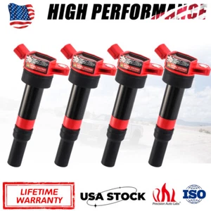 4 Ignition Coils For 2011-2017 Hyundai Elantra Tucson Kia Forte Soul 2.0L UF651 - Picture 1 of 12