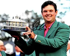 FOTO PATRICK REED autografata firmata 8x10 masters champion 2018 certificata jsa - Foto 1 di 4