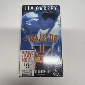 The Majestic VHS 2001 ReSealed Rental Hollywood Video Hype - Jim Carrey - Picture 1 of 12