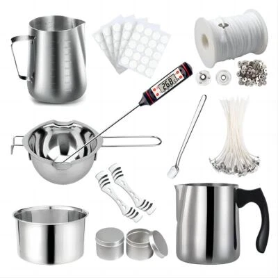 Candle Making Tools Kit Diy Candles Craft Tools Candle Making Pouring Pot Wax Me - Image 1 of 4