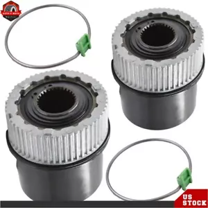 2pcs 4WD Auto Locking Front Wheel Hubs For 1999-2004 Ford Super Duty Excursion - Picture 1 of 11