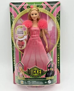 Muñeca Posable Mattel Wicked Singing Glinda Moda URL ERROR DE IMPRESIÓN wicked.com - Imagen 1 de 6