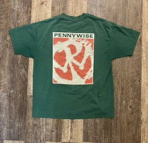 Vintage 1994 Pennywise Band Shirt XL Hardcore Punk Epitaph - Picture 1 of 8