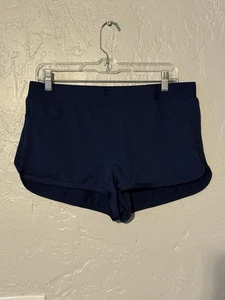 Pantalones cortos de natación Carve Designs Lorenzo para mujer medianos azul marino bolsillos - Imagen 1 de 3