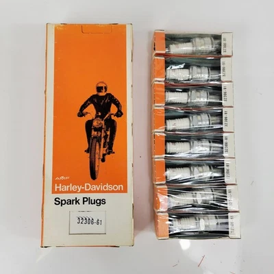 Harley-Davidson  SX250 / SS250 OEM Spark Plugs 32306-61 Pack of 8 - Image 1 of 4