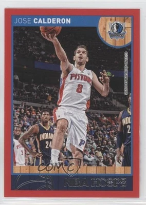 2013-14 NBA Hoops Red Jose Calderon #260 - Image 1 of 2