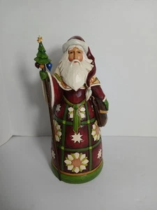 HTF 2013 Jim Shore "Majestic" Santa Claus w Christmas Tree Seasonal 4034365 - Picture 1 of 12