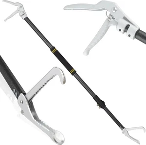 Snake Tongs Heavy Duty, 68" Catcher Grabber for 68 inch, Black - Picture 1 of 9