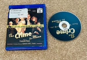 The Crime Is Mine (Blu-ray, 2023) - Picture 1 of 2