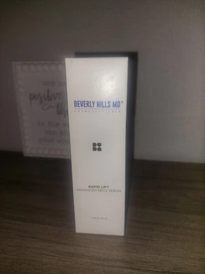 Suero avanzado para cuello Beverly Hills MD Rapid Lift 1,7 oz 50 ml nuevo sellado   Foto 1 de 3