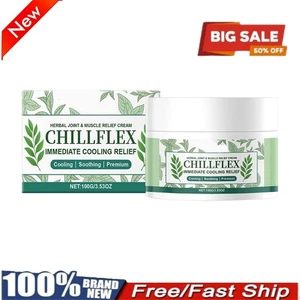CHILLFLEX Menthol Beruhigende Creme Gelenkaktivitäten im ganzen Körper 3,5 oz - Picture 1 of 16