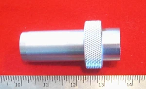 AFTCO Aluminio Butt Unibutt Virola y Tuerca de Pinza #UB4: PLATA - ¡¡NUEVO OTRO!!! - Imagen 1 de 3