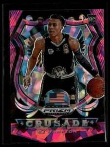Panini Prizm Draft Picks Collegiate #93 2020 RJ Hampton Pink Ice - Imagen 1 de 2