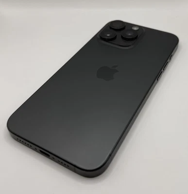 Apple iPhone 15 Pro Max 256GB Titanium Black AT&T Clean ESN For Parts/Repair - Image 1 of 4