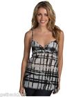 NEW* VOLCOM Double Vision TANK TOP SHIRT $42 WOMENS M Sheer Airy