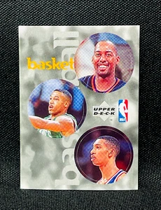 1997-98 Upper Deck NBA Basketball Stickers MANNING KITTLES #87 #186 #275 - Picture 1 of 2