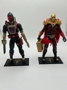 GI Joe DESTRO IRON GRENADIERS Classified Bases 3D Printed - Picture 1 of 5