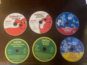 Sesame Street, Clifford and Blue's Clues Educational CD's Games - Early 2000's - Picture 1 of 1