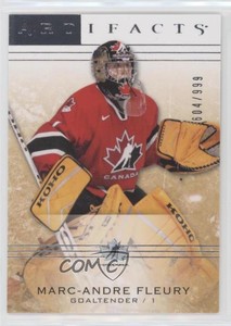 2014-15 Upper Deck Artifacts Legends /999 Marc-Andre Fleury #102