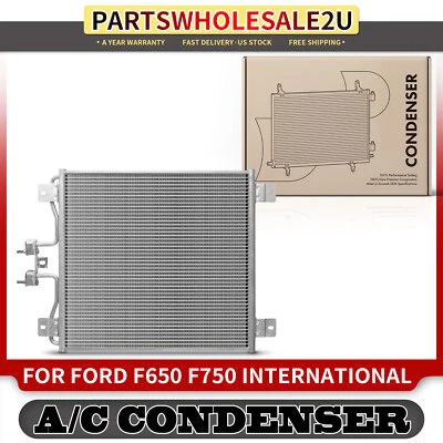 Конденсатор переменного тока с кронштейном для Ford F650 2001-2007 F750 International Harvester - Изображение 1 из 4