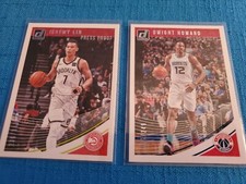 Lot of 2 2018-19 Donruss Press Proof /349 Short Print Jeremy Lin Dwight Howard