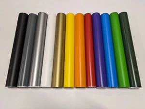 Matt Self Adhesive Vinyl Wrap ✲ BUBBLE FREE ✲ MULTI SIZES ✲UK STOCK - Picture 1 of 27