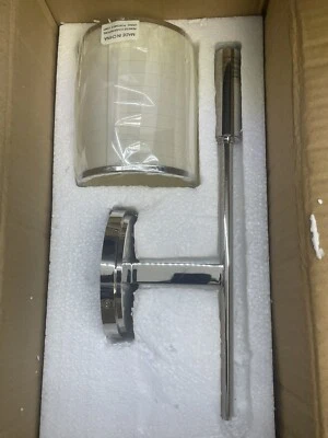 HUDSON VALLEY ABERDEEN POLISHED CHROME WALL SCONCE - Image 1 of 4