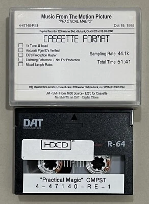 Stevie Nicks Faith Hill Alan Silvestri Nick Drake DAT Digital Audio Tape - Image 1 of 3